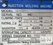500 TON 61 OZ  SUMITOMO MODEL SE450EV-A-C3000 ELECTRIC INJECTION MOLDING MACHINE MFG 2014/2013 (2) AVAILABLE