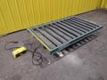 4,000 LBS X 60" X 30" SOUTHWORTH HYDRAULIC SCISSOR LIFT TABLE WITH 60X42 ROLLER CONVEYOR TOP, 110 VOLT: STOCK #20915