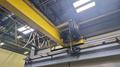 3 TON X 35' CRANEMANN SINGLE GIRDER OVERHEAD BRIDGE CRANE W/ KONECRANES ELECTRIC HOIST: STOCK #23443