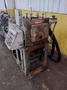 25,000 LB. MITCHELL MODEL #PP550 (4) DIE IN LINE TUBULAR CONVEYOR ROLL SHAFT END FORMING MACHINE: STOCK #15297