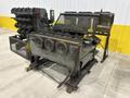 8 STAND SUTTON 2-PLANE FLAT &amp; SHAPE STRAIGHTENER W/ INFEED &amp; OUTFEED TABLES