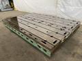 96&quot; X 144&quot; X 12&quot; GIDDINGS AND LEWIS T-SLOTTED FLOOR PLATE. STOCK # 1163121