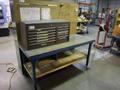 Workbench with Lower Shelf, Pegboard - No Contents- Auction Item