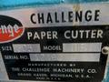 Challenge Paper Cutter Model 305 HB, 30-1/2" Width