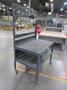 Work Bench, Heavy Duty Steel with Wood Top and Drawer, Portable- Auction Item