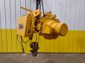 5 TON YALE MODEL #BE050X026L15S CABLE HOIST WITH POWER TROLLEY: STOCK #16589