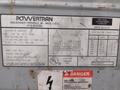 30 KVA POWERTRAN 480 VOLT - 208Y/120 VOLT 3 PHASE ELECTRICAL TRANSFORMER: STOCK 19695