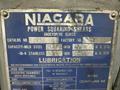 10' X 3/16" NIAGARA MODEL #710B MECHANICAL POWER PLATE SHEAR: STOCK #23554
