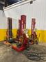 (4) 15,000 LBS ROTARY MODEL #HP415-100 HEAVY DUTY MOBILE COLUMN LIFT JACKS: YOBRO #24468