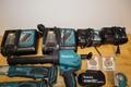 Makita | Large Assortment Of 18V &amp; 12V Tools - Caulk Gun, Right Angle Ratchet, 1/2" Drill, Batteries/Chargers &amp; MORE!- Auction Item