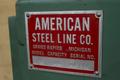1000 LBS X 18&quot; AMERICAN STEEL LINE COIL REEL: STOCK #73430