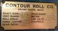 USED 12 STAND CONTOUR MODEL 201210 ROLL FORMER,  Stock# 10884