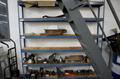 Metal Adjustable 6 Shelf Tear Drop Style Rack Unit ***Contents Not Included***- Auction Item