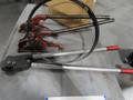Heavy Duty Banding Straps, Ratchets, Crimper and Box of Clips 1-3/8" Wide x 2" Long- Auction Item