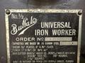 50 TON BUFFALO MODEL #1/2 MECHANICAL IRONWORKER: STOCK #22852