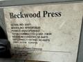 800 TON BECKWOOD MODEL #800-30-38 4 POST HYDRAULILC PRESS 12” STROKE : YOBRO #26049
