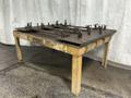 71” X 92” METAL TABLE