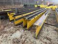 150’ LONG X 15 TON CRANE RUNWAY SYSTEM, INCLUDES I-BEAM RUNWAY &amp; UPRIGHTS: YOBRO #24732