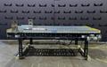 INDUSTRIAL KINETICS Dual-Lane 23.5″ Roller Conveyor 9ft Long USED