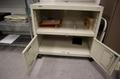 Rolling Metal Cabinet with Under Shelf and 2 Door Bottom- Auction Item