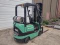 3000 LB MITSUBISHI MODEL #FGC15K 3-STAGE LP FORKLIFT: YOBRO #24166