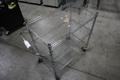 Seville Classic Chrome Wire Shop Cart - 3 Shelves- Auction Item