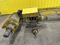 1.7 TON (3200 LBS) X 10' DEMAG WALL MOUNTED POWERED JIB CRANE &amp; CABLE HOIST: STOCK #19119