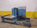 20,000 LBS BRANER HYDRAULIC COIL UPENDER WITH POWER FEED CONVEYOR: YOBRO #25238