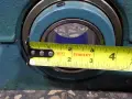 DODGE ROLLER BEARING  -  P2B-K-208 TYPE K