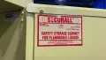 A &amp; A SHEET METAL PRODUCTS 120 GAL / 4 SHELVES FLAMMABLE STORAGE CABINET   -  P1120