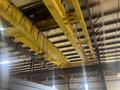 15 TON X 45' ROBBINS &amp; MYERS DOUBLE GIRDER OVERHEAD BRIDGE CRANE, NO HOIST: STOCK #19443