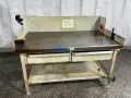 STRONG HOLD 36” X 60” / 2 DRAWERS WORKBENCH   -  T6036SG-2DB-KL PALE GREY