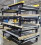 INDUSTRIAL KINETICS 8ft Chain Driven Roller Conveyor, 4ft Width, 20″ Height USED