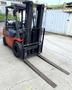 5000 Lb. Toyota Lift Truck, Pneumatic Tire, Triple Stage Mast, LP Gas, Side Shift