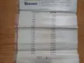STARRETT 1"-24" INSIDE MICROMETER SET W/CASE