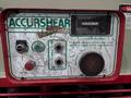 10' X 1/4" ACCURPRESS MODEL #825010 LP ACCURSHEAR HYDRAULIC SHEAR: YOBRO #24451