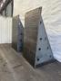 (1) PAIR OF 47&quot; WIDE X 60&quot; DEEP X 95&quot; HIGH ANGLE PLATES: STOCK #77128