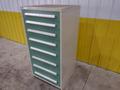 8 DRAWER VIDMAR INDUSTRIAL STORAGE CABINET 30" X 27.5" X 59": STOCK #21549 (18 AVAILABLE)