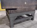 60&quot; X 56&quot; X 12&quot; STARRETT GRANITE SURFACE PRECISION INSPECTION PLATE TABLE: STOCK #22444