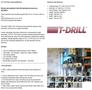 6-3/4" T-DRILL MODEL #T-150 PIPE COLLARING MACHINE WITH T-DRILL EC-150 END PROCESSING ATTACHMENT: STOCK #15864