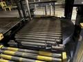 50" X 50" LANTECH AUTOMATIC SHRINK WRAPPER WITH IN-FEED &amp; OUT-FEED CONVEYOR. STOCK # 0980426