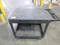 Uline Rolling Plastic Shop cart- Auction Item