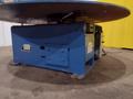 5,500 LBS X 48" AWC (ACCRA-WIRE CONTROLS) MODEL #F-200AF HORIZONTAL PALLET TYPE POWERED DE-COILER REEL: STOCK #19266