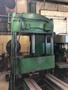 60 TON 4 POST HYDRAULIC STRAIGHTENING PRESS, 42" LR X 18" FB TABLE, 117" PNEUMATIC RUN OUT TABLE, 