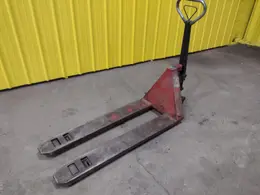 5,500 LB MOBILE PALLET MODEL #MP55 MANUAL PALLET JACK: STOCK #19054