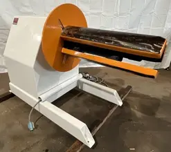 6,000 LBS X 42" AMERICAN STEEL LINE MOTORIZED UNCOILER STOCK# 3458