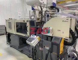 Nissei Used DCE60-2E Electric 2-Shot Injection Molding Machine, 60 US ton, 0.43/0.60 oz.