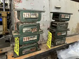 (4) 2.5 TON HILLMAN MODEL #NT1002.5  ROLLER TYPE MACHINERY MOVING SKATES: STOCK #22983