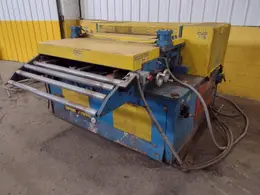 48" X 18 GA BRADBURY "BOSS-48" COIL STRAIGHTENER &amp; FYLING SHEAR: STOCK #18679