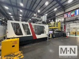 950 TON 362 OZ MILACRON MODEL MPS-950 INJECTION MOLDING MACHINE MFG 2017